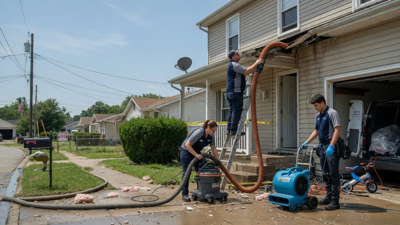 Water Damage Restoration in Justice, IL near me